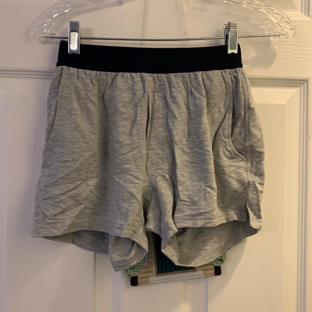 Women’s gray Jambys pajama shorts